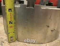 H & R Manufacturing HR 149-4-AL 8 Round Soft Lathe Chuck Jaw Overall Dia 8