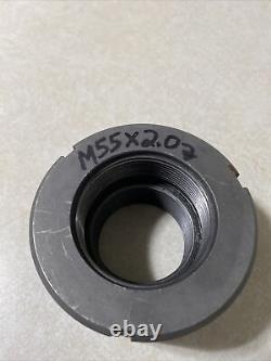 Hardinge 16c M55 X P2.0 Threaded Drawtube Adapter Cnc Lathe Collet Chuck Nose