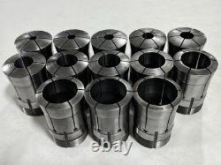 Hardinge 22J Round Lathe Collet 13pc Lot Set Chuck 1/2 5/83/4 7/8 1&1/4 1&3/8