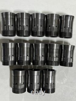 Hardinge 22J Round Lathe Collet 13pc Lot Set Chuck 1/2 5/83/4 7/8 1&1/4 1&3/8