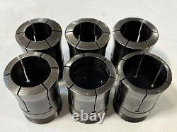 Hardinge 22J Round Lathe Collet Lot Set Chuck 1&5/8 1&3/4, 1&7/8, 2, 2&1/8