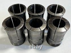 Hardinge 22J Round Lathe Collet Lot Set Chuck 1&5/8 1&3/4, 1&7/8, 2, 2&1/8