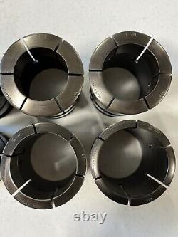 Hardinge 22J Round Lathe Collet Lot Set Chuck 1&5/8 1&3/4, 1&7/8, 2, 2&1/8