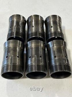 Hardinge 22J Round Lathe Collet Lot Set Chuck 1&5/8 1&3/4, 1&7/8, 2, 2&1/8