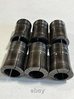 Hardinge 22J Round Lathe Collet Lot Set Chuck 1&5/8 1&3/4, 1&7/8, 2, 2&1/8