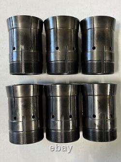 Hardinge 22J Round Lathe Collet Lot Set Chuck 1&5/8 1&3/4, 1&7/8, 2, 2&1/8