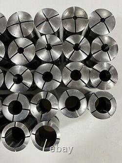 Hardinge 2J Collet Lot 33 Pc Monarch Set Lathe Chuck 1/8 3/16 1/4 3/8 1/2 5/8