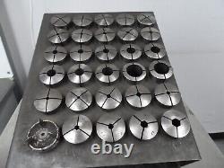 Hardinge 3J Collet 30 Pc Rivett Monarch Set Lathe Chuck Assorted (25019)