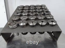 Hardinge 3J Collet 30 Pc Rivett Monarch Set Lathe Chuck Assorted (25019)