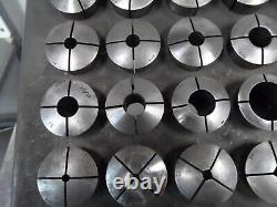 Hardinge 3J Collet 30 Pc Rivett Monarch Set Lathe Chuck Assorted (25019)