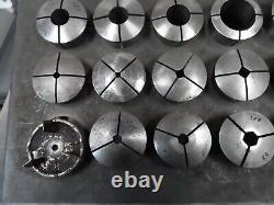 Hardinge 3J Collet 30 Pc Rivett Monarch Set Lathe Chuck Assorted (25019)