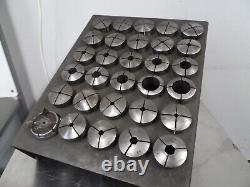 Hardinge 3J Collet 30 Pc Rivett Monarch Set Lathe Chuck Assorted (25019)
