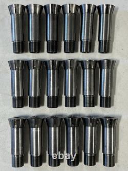 Hardinge 6k Lathe Round Collet Lot Set Chuck 10k South Bend RSB 1/16 1/8 1/4 3/8