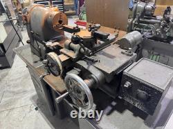 Hardinge HCT-CF Chucker Lathe with 3-Jaw Chuck, Full Collet Set & Tooling