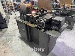 Hardinge HCT-CF Chucker Lathe with 3-Jaw Chuck, Full Collet Set & Tooling