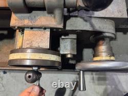 Hardinge HCT-CF Chucker Lathe with 3-Jaw Chuck, Full Collet Set & Tooling