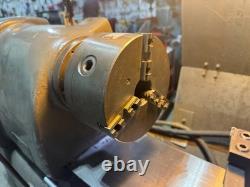 Hardinge HCT-CF Chucker Lathe with 3-Jaw Chuck, Full Collet Set & Tooling