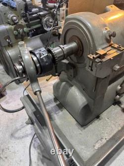 Hardinge HCT-CF Chucker Lathe with 3-Jaw Chuck, Full Collet Set & Tooling