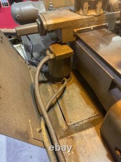 Hardinge HCT-CF Chucker Lathe with 3-Jaw Chuck, Full Collet Set & Tooling