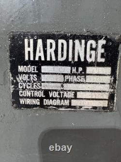 Hardinge HCT-CF Chucker Lathe with 3-Jaw Chuck, Full Collet Set & Tooling