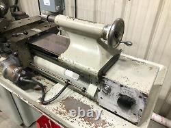 Hardinge HLV-H Tool Room Lathe- with Tooling 3 Jaw Chuck, Collet Closer Coolant