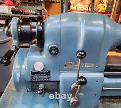 Hardinge HLV toolroom lathe with 3, jaw chucks, collets