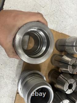 Hardinge Lathe Collets and Chuck lot of 25 Collets