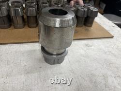 Hardinge Lathe Collets and Chuck lot of 25 Collets