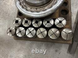 Hardinge SJOGREN No 2 Collet Speed Lathe Chuck L1 Mount 2J Collets 22 Included