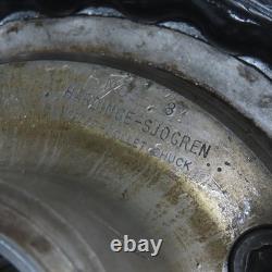 Hardinge-Sjogren NO3-D8 Lathe Speed Collet Chuck Plain Nose