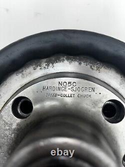 Hardinge Sjogren Speed Chuck No. 5C for 5C collets L0 taper threaded spindle