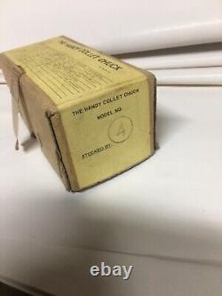 Hattersley & Davidson The Handy Collet Chuck #4 Rockwell Delta 1 X 8 TPI