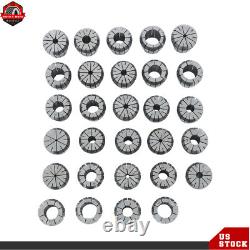 High Precision 29Pcs ER40 Spring Collet Set Milling Lathe Chuck Bit Holder Tool High Precision 29Pcs ER40 Spring Collet Set Milling Lathe Chuck Bit Holder Tool