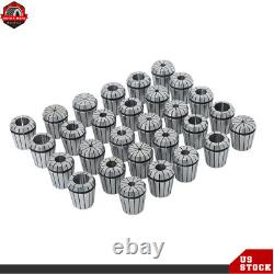 High Precision 29Pcs ER40 Spring Collet Set Milling Lathe Chuck Bit Holder Tool High Precision 29Pcs ER40 Spring Collet Set Milling Lathe Chuck Bit Holder Tool