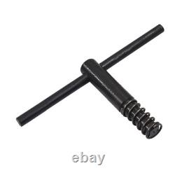 High Precision 5C Collet Lathe Chuck 2-1/4×8 Threaded Hole Connection Plate 5