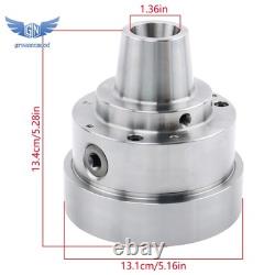 High Precision Adjustable 5C 5-C Collet Chuck, D1-5 Mount For Metal Lathe