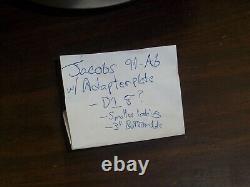 JACOBS #91-A6 SPINDLE NOSE LATHE CHUCK with adaptor plate, Used