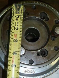 JACOBS #91-A6 SPINDLE NOSE LATHE CHUCK with adaptor plate, Used