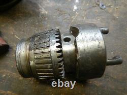 JACOBS RUBBER FLEX COLLET CHUCK With D1-3 MOUNT NO KEY OR COLLETS FOR LATHE