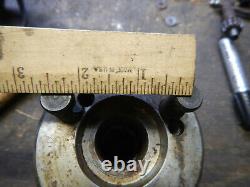 JACOBS RUBBER FLEX COLLET CHUCK With D1-3 MOUNT NO KEY OR COLLETS FOR LATHE