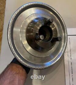 JACOBS Spindle Nose Lathe Chuck D1-2 Camlock Mount 6 Collets Metal USA Made