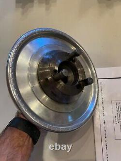 JACOBS Spindle Nose Lathe Chuck D1-2 Camlock Mount 6 Collets Metal USA Made