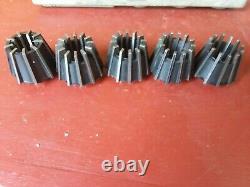 Jacobs 50 Rubber-Flex Chuck + SET OF 500 COLLETS 2 1/4 8 South Bend Clausing