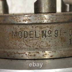 Jacobs #91-C4 Rubber Flex Collet Spindle Nose Lathe Chuck