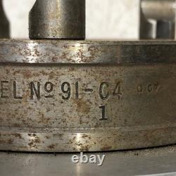 Jacobs #91-C4 Rubber Flex Collet Spindle Nose Lathe Chuck