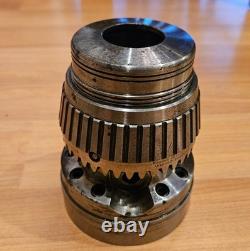 Jacobs 96-F1 Flex Collet Lathe Chuck withKey, & Jacobs Rubber Flex Collet Set