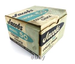 Jacobs Model 50 Lathe Collet Chuck with L00 Mount New Old Stock