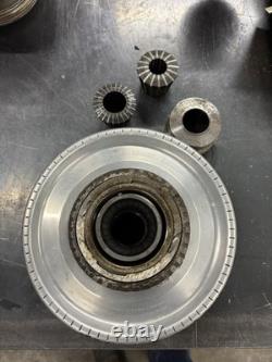 Jacobs Rubber Flex Collet Spindle Lathe Chuck HARDINGE AD50 Mount 91-Fl