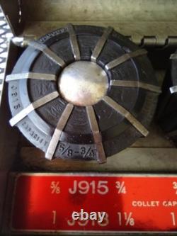 Jacobs Rubber-Flex Collets Set 5 of 6 J915, J916, J917, J919, J920