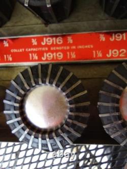 Jacobs Rubber-Flex Collets Set 5 of 6 J915, J916, J917, J919, J920